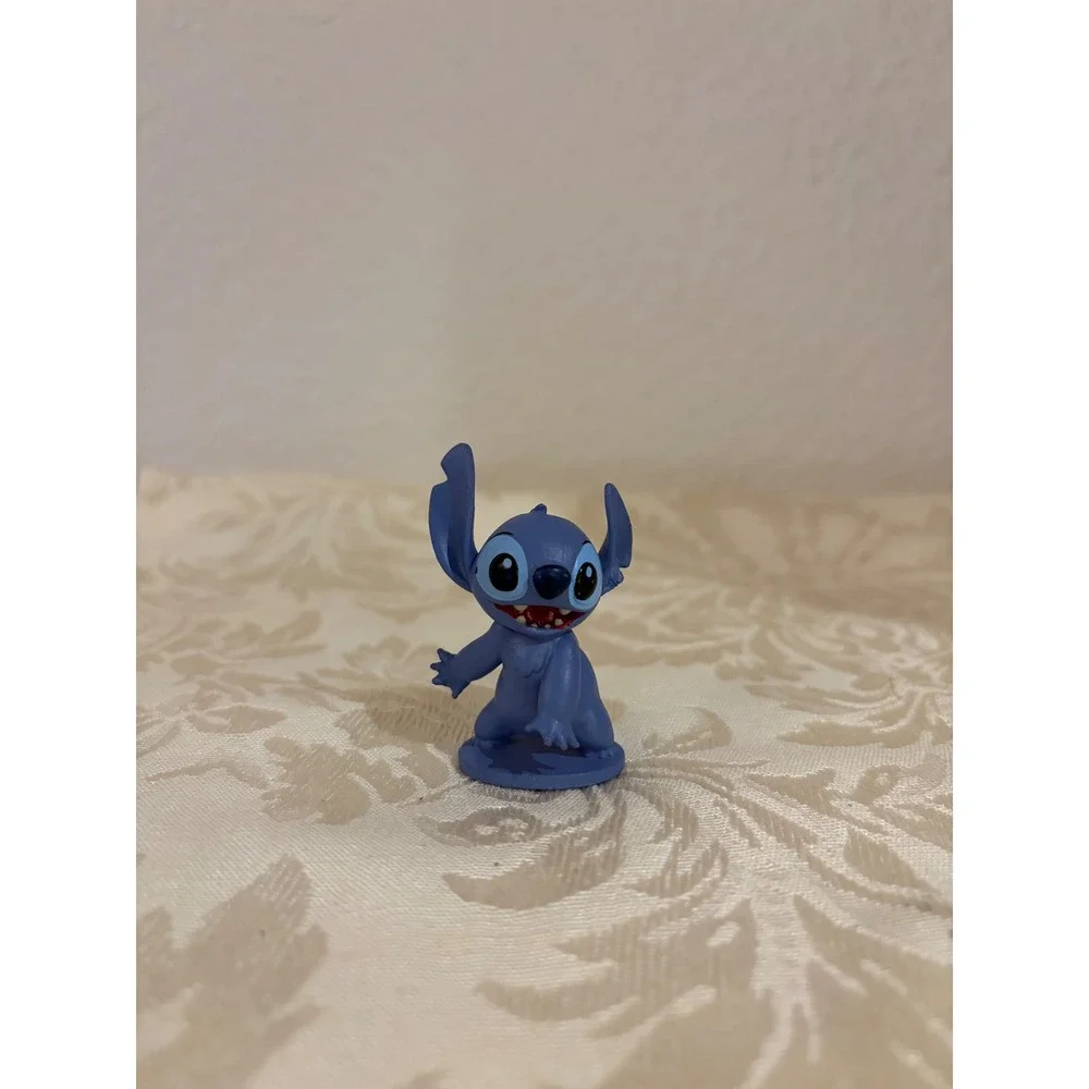 Disney Lilo and Stitch Mini Figure Lot 10pc Lilo Angel Scrump Hula Guitar PJs